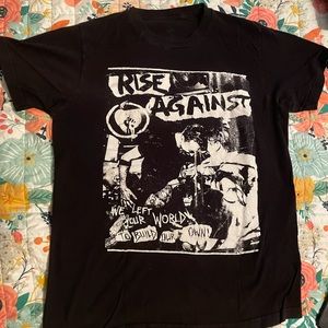 Rise Against 2017 tour shirt Medium